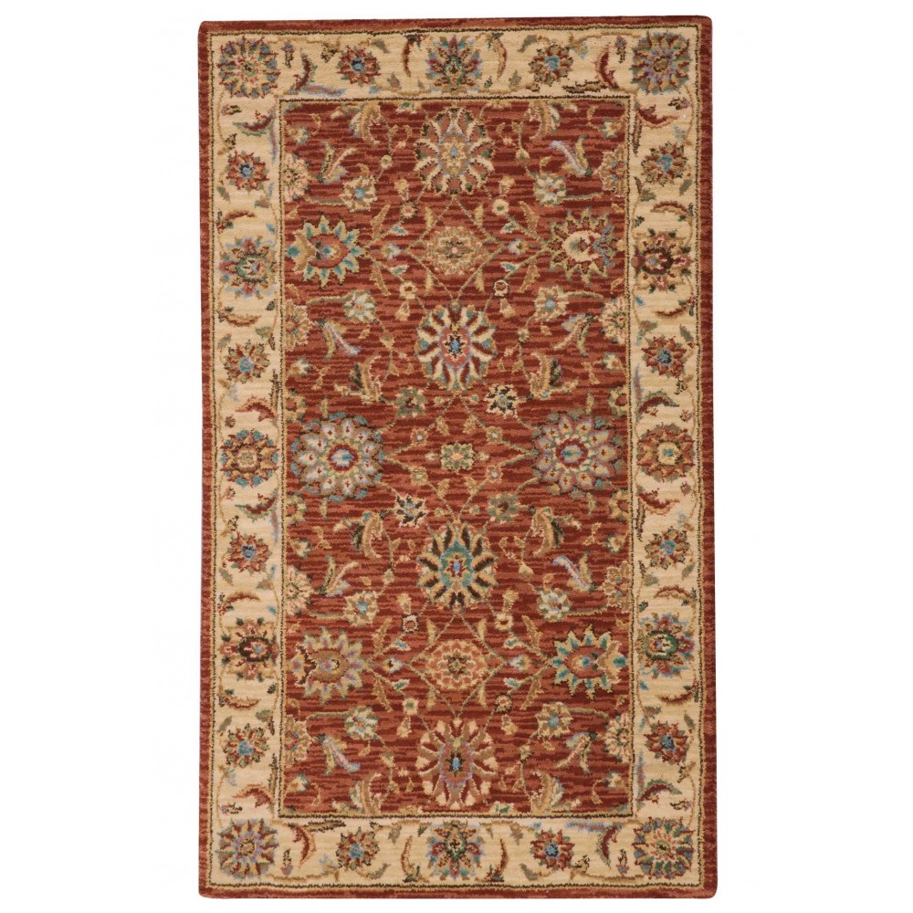 Nourison Living Treasures LI05 Area Rug, Rust, 2'6" x 4'3"