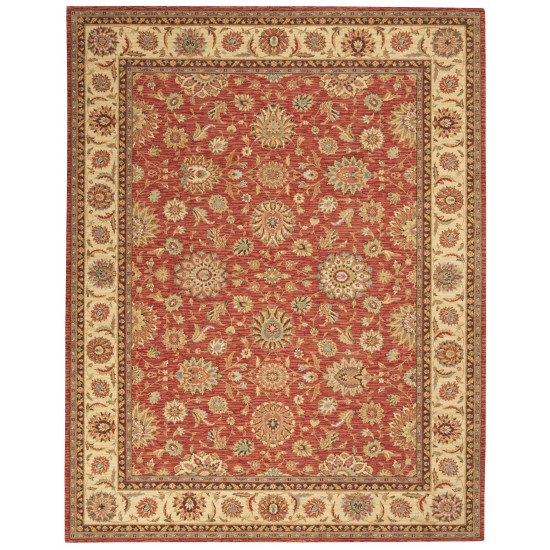 Nourison Living Treasures LI05 Area Rug, Rust, 7'6" x 9'6"