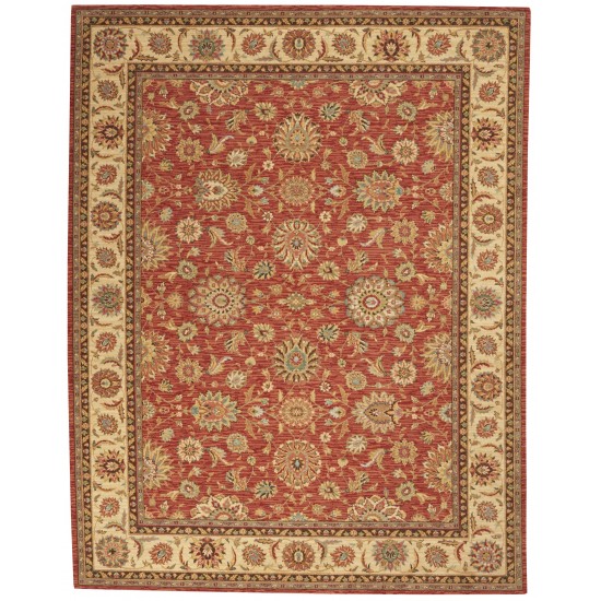 Nourison Living Treasures LI05 Area Rug, Rust, 9'9" x 13'9"