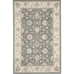 Nourison Living Treasures LI16 Area Rug, Grey/Ivory, 5'6" x 8'3"