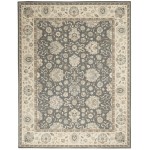 Nourison Living Treasures LI16 Area Rug, Grey/Ivory, 7'6" x 9'6"