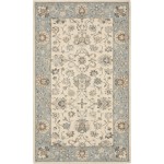 Nourison Living Treasures LI16 Area Rug, Ivory/Aqua, 2'6" x 4'3"