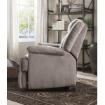 ACME Ixia Recliner w/Power Lift & Massage, Light Brown Fabric