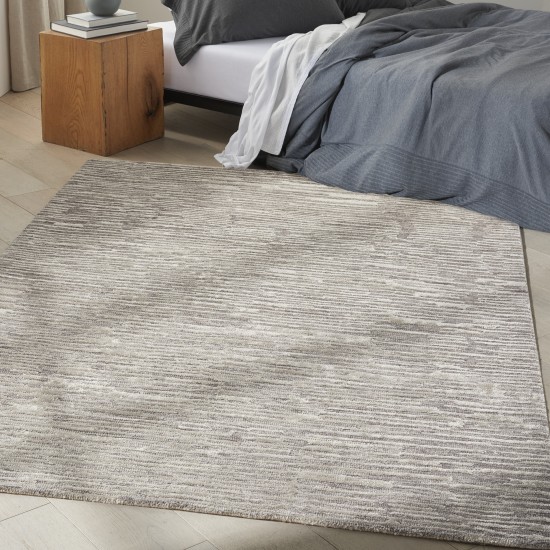 Calvin Klein Ck010 Linear LNR01 Area Rug, Grey, 3'9" x 5'9"