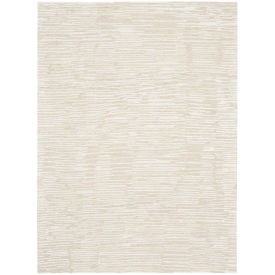 Calvin Klein Ck010 Linear LNR01 Area Rug, Ivory, 7'9" x 9'9"