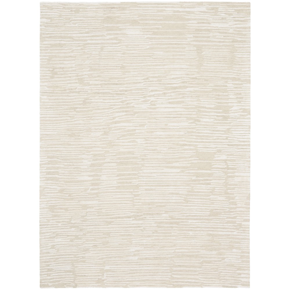 Calvin Klein Ck010 Linear LNR01 Area Rug, Ivory, 7'9" x 9'9"