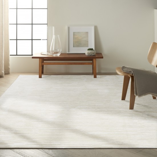 Calvin Klein Ck010 Linear LNR01 Area Rug, Ivory, 7'9" x 9'9"