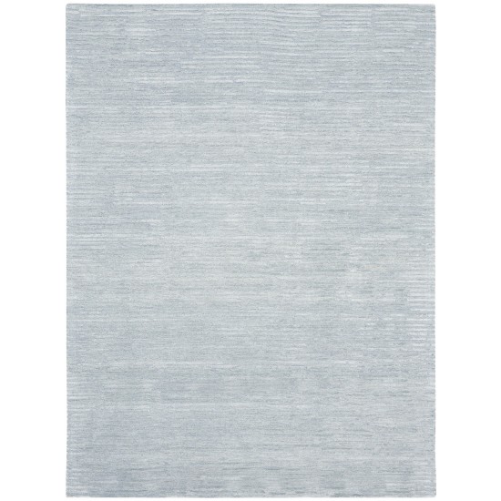 Calvin Klein Ck010 Linear LNR01 Area Rug, Light Blue, 7'9" x 9'9"