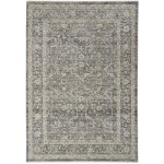 Nourison Lynx LNX03 Area Rug, Slate/Multicolor, 5'3" x 7'10"