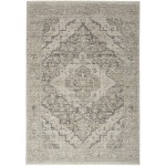 Nourison Lynx LNX04 Area Rug, Ivory/Taupe, 5'3" x 7'10"