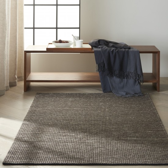 Calvin Klein Home Lowland LOW01 Area Rug, Flint, 4' x 6'