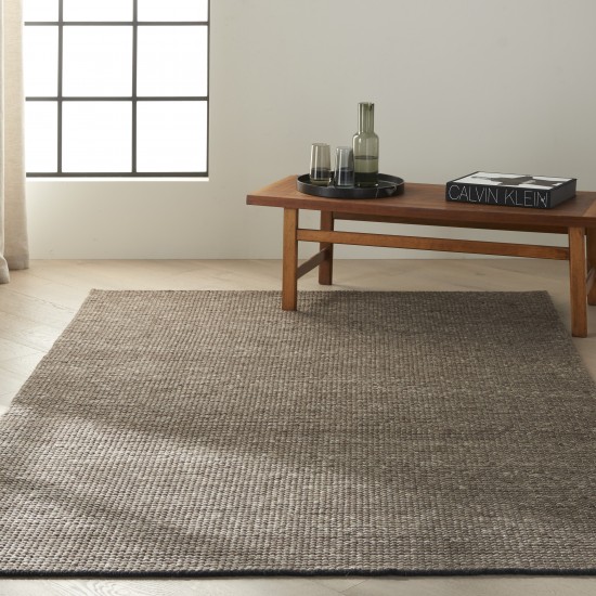 Calvin Klein Home Lowland LOW01 Area Rug, Flint, 5'3" x 7'5"