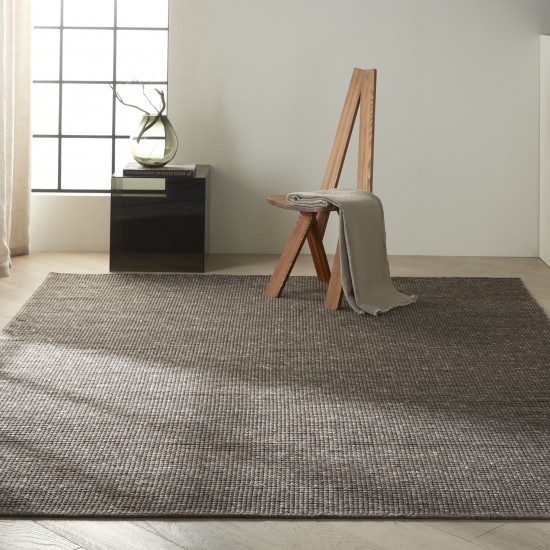 Calvin Klein Home Lowland LOW01 Area Rug, Flint, 7'9" x 9'9"