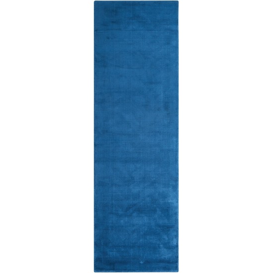 Calvin Klein Home Lunar LUN1 Runner Rug, Klein Blue, 2'3" x 7'5"