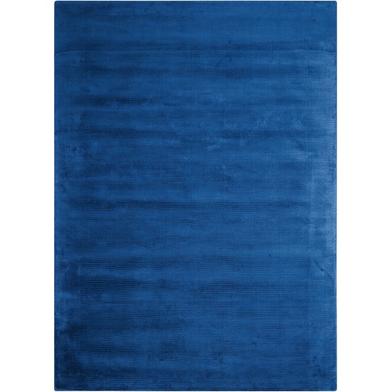 Calvin Klein Home Lunar LUN1 Area Rug, Klein Blue, 3'6" x 5'6"