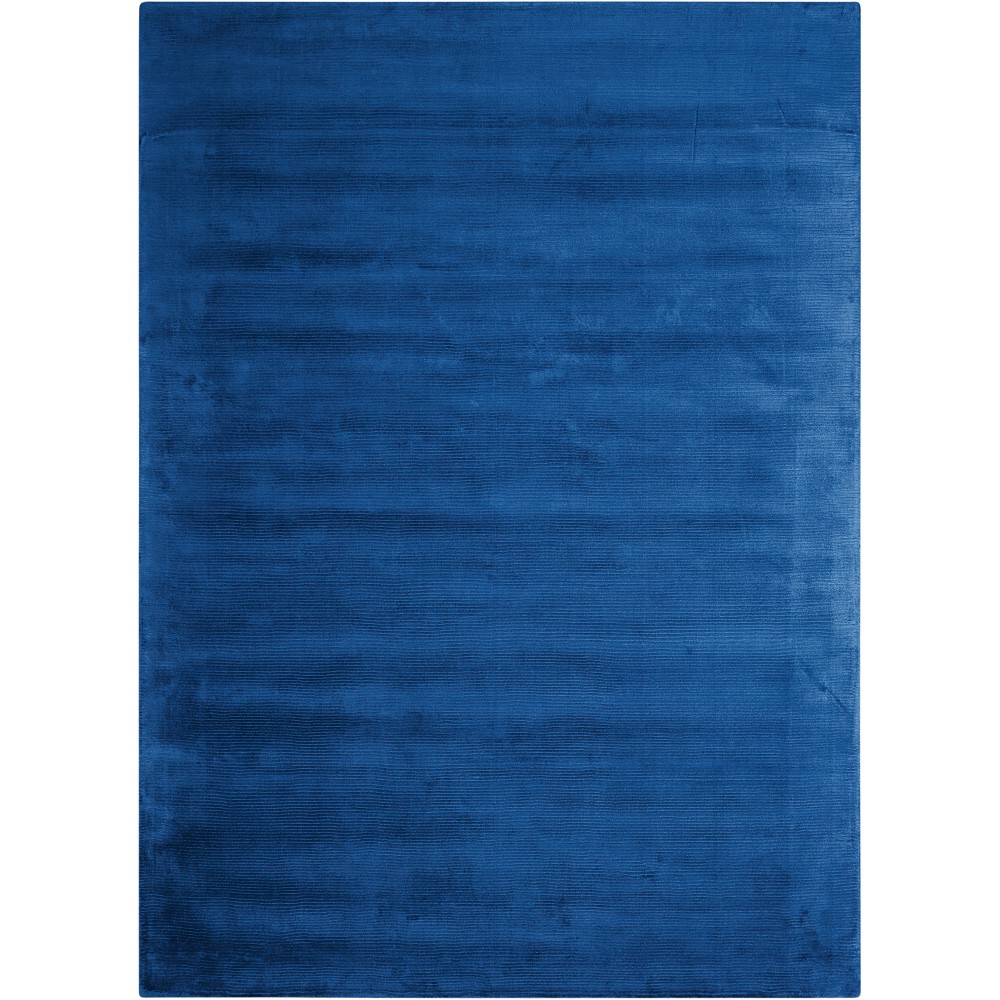 Calvin Klein Home Lunar LUN1 Area Rug, Klein Blue, 3'6" x 5'6"