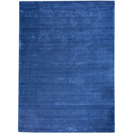 Calvin Klein Home Lunar LUN1 Area Rug, Klein Blue, 7'9" x 10'10"