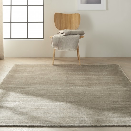 Calvin Klein Home Lunar LUN1 Area Rug, Pewter, 5'6" x 7'5"