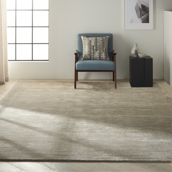 Calvin Klein Home Lunar LUN1 Area Rug, Pewter, 7'9" x 10'10"