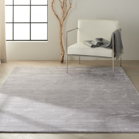 Calvin Klein Home Lunar LUN1 Area Rug, Platinum, 5'6" x 7'5"