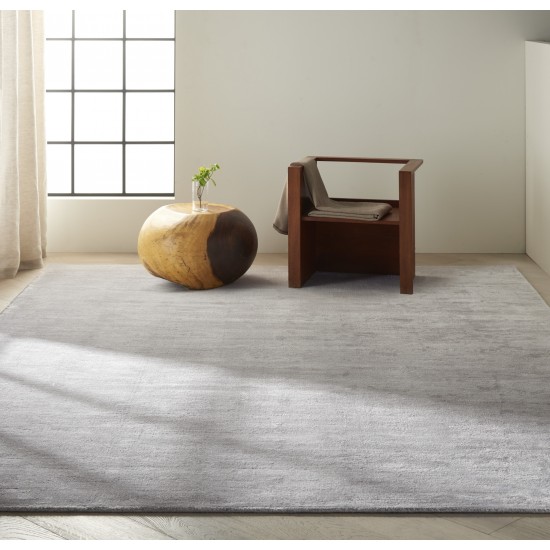 Calvin Klein Home Lunar LUN1 Area Rug, Platinum, 7'9" x 10'10"