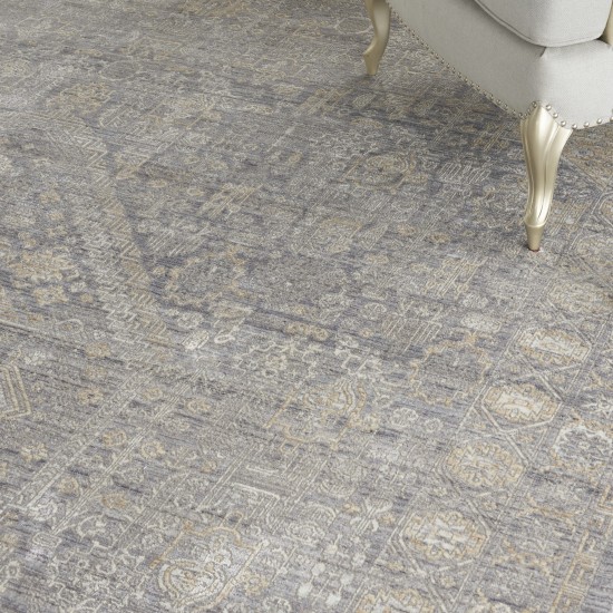 Nourison Lustrous Weave LUW02 Area Rug, Grey/Beige, 10' x 13'4"