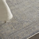 Nourison Lustrous Weave LUW02 Area Rug, Grey/Beige, 3'10" x 5'10"