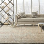 Nourison Lustrous Weave LUW02 Area Rug, Grey/Brick, 7'10" x 10'2"