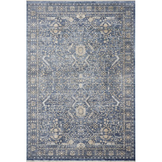 Nourison Lustrous Weave LUW03 Area Rug, Blue, 3'10" x 5'10"