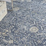 Nourison Lustrous Weave LUW03 Area Rug, Blue, 8'10" x 11'10"