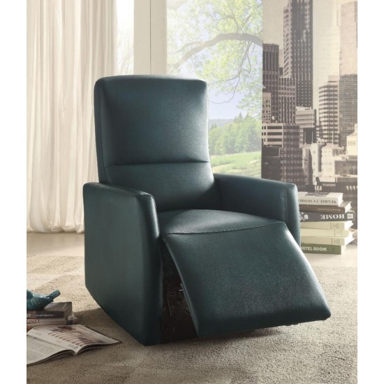 ACME Raff Recliner (Power Motion), Blue Leather-Aire