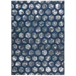 Michael Amini City Chic MA100 Area Rug, Cobalt, 8' x 10'