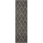 Michael Amini Gleam MA601 Runner Rug, Grey, 2'2" x 7'6"