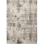 Michael Amini Gleam MA602 Area Rug, Ivory/Grey, 5'3" x 7'3"