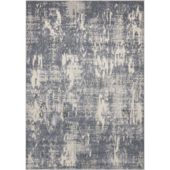 Michael Amini Gleam MA602 Area Rug, Slate, 3'10" x 5'10"