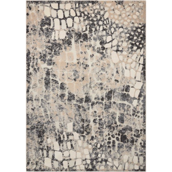 Michael Amini Gleam MA604 Area Rug, Flint, 3'10" x 5'10"