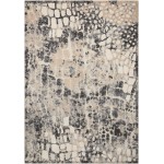 Michael Amini Gleam MA604 Area Rug, Flint, 5'3" x 7'3"