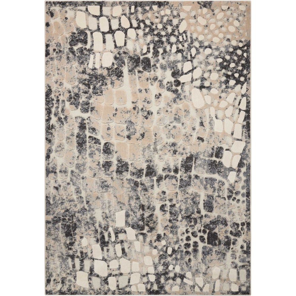 Michael Amini Gleam MA604 Area Rug, Flint, 7'10" x 10'6"