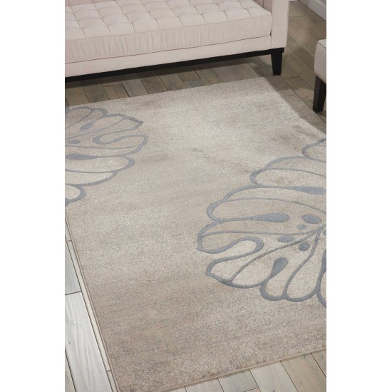 Nourison Maxell MAE04 Area Rug, Beige, 3'10" x 5'10"