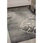 Nourison Maxell MAE04 Area Rug, Grey, 3'10" x 5'10"