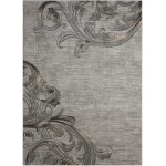 Nourison Maxell MAE05 Area Rug, Graphite, 3'10" x 5'10"