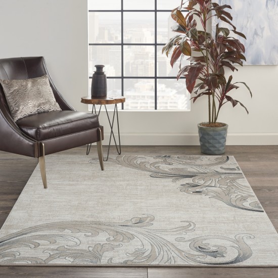 Nourison Maxell MAE05 Area Rug, Mocha, 5'3" x 7'3"