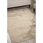 Nourison Maxell MAE05 Area Rug, Mocha, 9'3" x 12'9"