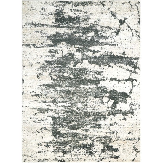 Nourison Maxell MAE07 Area Rug, Ivory/Grey, 5'3" x 7'3"