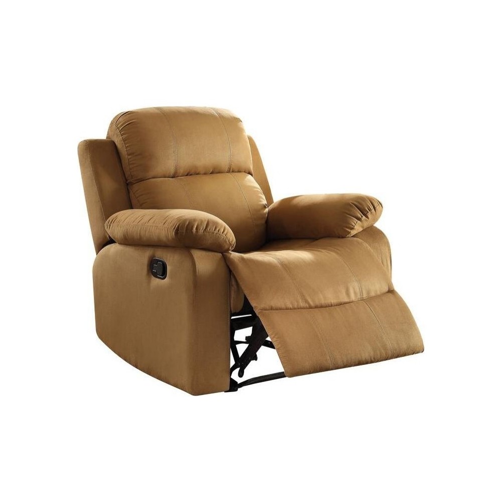 ACME Parklon Recliner, Brown Microfiber