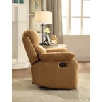 ACME Parklon Recliner, Brown Microfiber