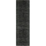 Nourison Maxell MAE09 Runner Rug, Charcoal, 2'2" x 7'6"