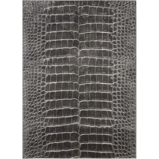 Nourison Maxell MAE09 Area Rug, Charcoal, 3'10" x 5'10"