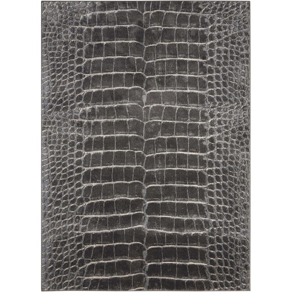 Nourison Maxell MAE09 Area Rug, Charcoal, 5'3" x 7'3" Nourison Maxell MAE09 Area Rug, Charcoal, 5'3" x 7'3"