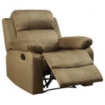 ACME Parklon Recliner, Olive Microfiber